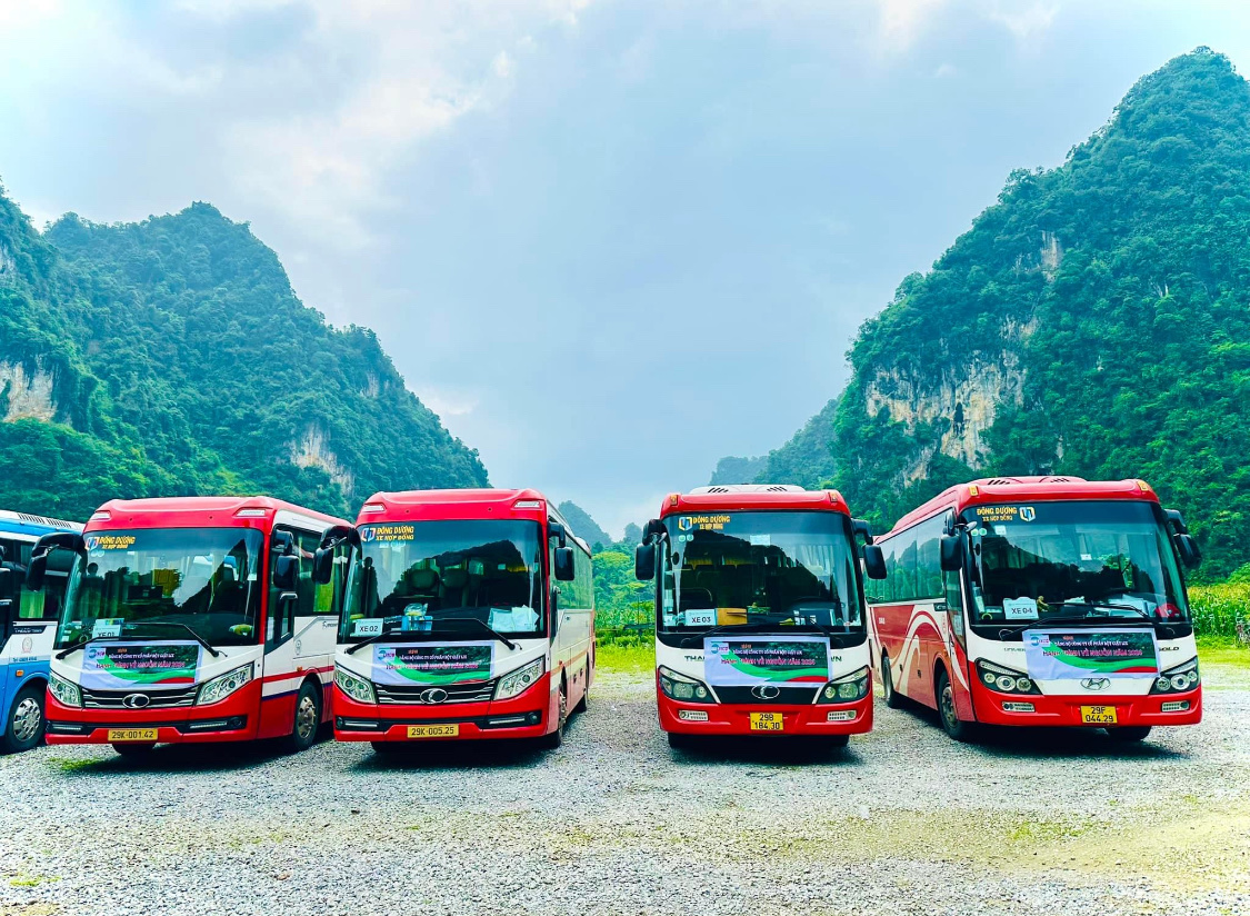 Thuê xe 35 chỗ Hà Nội